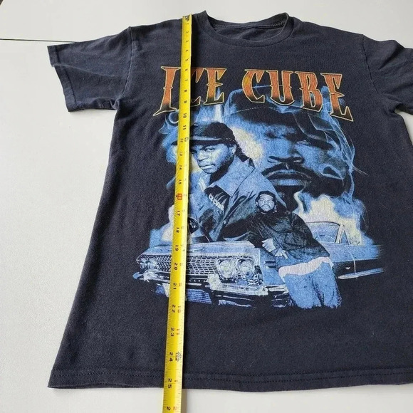 Ice Cube Men's Hip Hop Tee shirt  shirt Rap Black Graphic Sz S - Picture 9 of 9